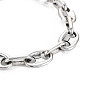 Alloy Coffee Bean Chain Bracelet for Men Women
