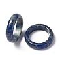 Natural Gemstone Plain Band Ring for Women
