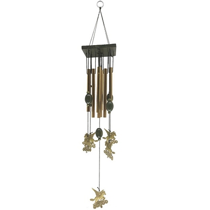 Brass Wind Chimes, Pendant Decorations, Heart/Butterfly/Horse