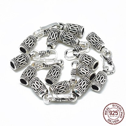 925 crochets et crochets en argent sterling, colonne