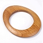 Wood Bag Handle, for Bag Replacement Accessories, Oval