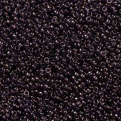 (RR1884) Lustre Or Violet Perles rocailles miyuki rondes, perles de rocaille japonais, (rr 1884) éclat d'or violet, 15/0, 1.5mm, trou: 0.7 mm, sur 5555 pcs / bouteille, 10 g / bouteille