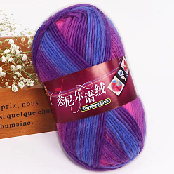 Colorful Wool Yarn, for Weaving, Knitting & Crochet, Colorful, 2.5mm