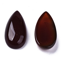 Cornaline Cabochons en cornaline naturelle / agate rouge, larme, 28~29x15~17x6~9mm