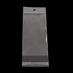 Clair Rectangle sacs opp de cellophane, clair, 26.5x6 cm, épaisseur unilatérale: 0.035 mm, mesure intérieure: 21x6 cm