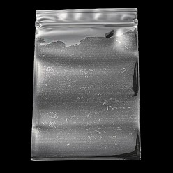 Прозрачный Прозрачные пластиковые сумки на молнии, многоразовые упаковочные пакеты, прямоугольные, прозрачные, 15.2x10x0.15 см, односторонняя толщина: 2.9 мил(0.075мм)