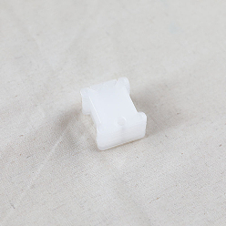 Blanc Planches d'enroulement de fil en plastique, bobines de fil dentaire, pour ranger le fil à broder au point de croix, blanc, 38x35mm