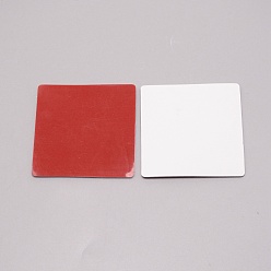 Brique Rouge Ruban adhésif carré en mousse acrylique double face prédécoupé en acrylique thermofusible, firebrick, 5x5x0.1 cm