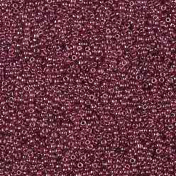 (356) Inside Color Light Amethyst/Fuscia Lined TOHO Round Seed Beads, Japanese Seed Beads, (356) Inside Color Light Amethyst/Fuscia Lined, 11/0, 2.2mm, Hole: 0.8mm, about 50000pcs/pound