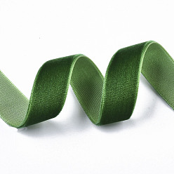 Vert Mer Ruban de velours simple face de 5/8 pouces, vert de mer, 5/8 pouce (15.9 mm), environ 25 yards / rouleau (22.86 m / rouleau)