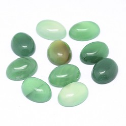 Natural Agate Natural Agate Cabochons, Dyed, Oval, 24~25x17~18x7~8mm
