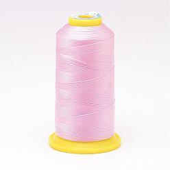 Бледно-Розовый Нейлоновой нити швейные, розовый жемчуг, 0.2 мм, около 700 м / рулон