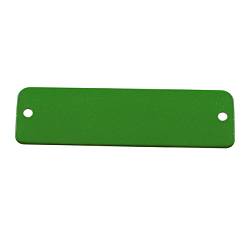Verde Electroforesis cadenas trenzadas de hierro, sin soldar, con carrete, color sólido, oval, verde, 3x2.2x0.6 mm, aproximadamente 328.08 pies (100 m) / rollo