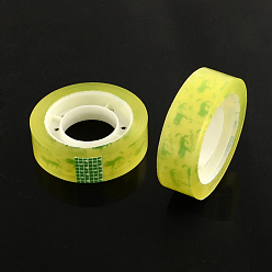 Clear Transparent Adhesive Packing Tape/Carton Sealing, Clear, 15mm, about 12m/roll, 6rolls/group