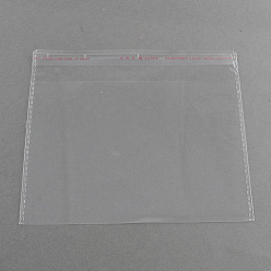 Clear OPP Cellophane Bags, Rectangle, Clear, 14x16cm, Unilateral Thickness: 0.035mm, Inner Measure: 11x16cm