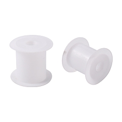 White Plastic Spools, Wheel, White, 49x42mm