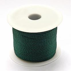Teal Nylon Thread, Teal, 3.0mm, about 27.34 yards(25m)/roll