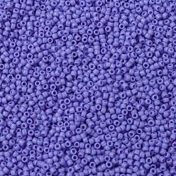 (48LF) Matte Opaque Periwinkle TOHO Round Seed Beads, Japanese Seed Beads, (48LF) Matte Opaque Periwinkle, 11/0, 2.2mm, Hole: 0.8mm, about 50000pcs/pound