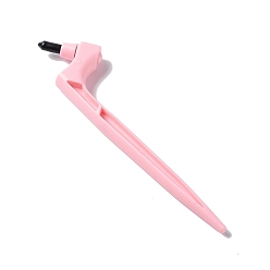 Pink Herramientas de corte artesanales, 360 grados giratorios 420 cuchillos de corte de acero inoxidable, con mango de plástico, para embarcaciones, scrapbooking, plantilla, rosa, 16.5x3.8x1.45 cm