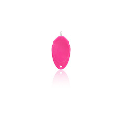 Rose Foncé Enfile-aiguille en plastique pour la couture à la main, outil de couture de machine à main d'enfileur d'aiguille de bricolage de boucle de fil, rose foncé, 41x20mm
