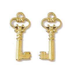 Золотой (1) подвески из нержавеющей стали, Брелоки для ключей, золотые, 304 мм, отверстие : 30x12x2 мм