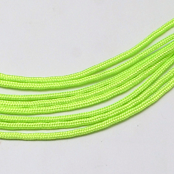 Césped Verde Cuerdas de cable de poliéster y spandex, 16 -ply, verde césped, 2 mm, aproximadamente 109.36 yardas (100 m) / paquete