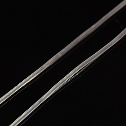 Clair Fil de cristal élastique coréen, pour la fabrication de bijoux, clair, 0.8mm, environ 546.8 yards (500m)/rouleau