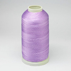 Lilas Fil de nylon, pour la fabrication de glands, lilas, 0.3mm, environ 1093.61 yards (1000m)/rouleau