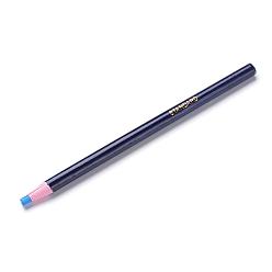 Deep Sky Blue Oily Tailor Chalk Pens, Deep Sky Blue, 165~170x8mm, 12pcs/box