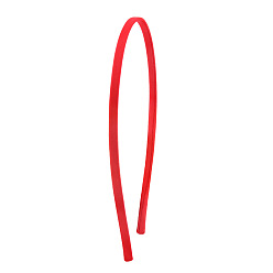 Красный Железная фурниутра для повязки , покрыты тканью, красные, 152.5x2.5 мм, внутренний диаметр: 142x122 мм