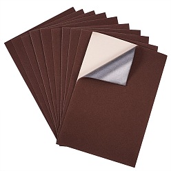 Седло Коричневый Стекающая ткань, самоклеящаяся ткань, седло коричневый, 40x28.9~29 см, 12 листов / комплект