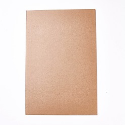 Прозрачный Акриловая прозрачная нажимная пластина, прямоугольные, песчаный коричневый, 30x20x0.3 см