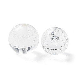 Claro Abalorios de acrílico transparentes, cuentas de burbujas, rondo, Claro, 20 mm, agujero: 2.8 mm, Sobre 110 unidades / 500 g