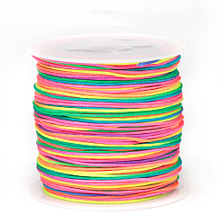 Colorido Hilo de nylon, colorido, 0.8 mm, sobre 45 m / rollo