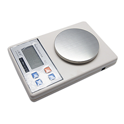 Белый Дым Цифровые весы, карманные весы, платина, Значение: 0.1 г ~ 3000 г, серый, 180x120x32 мм