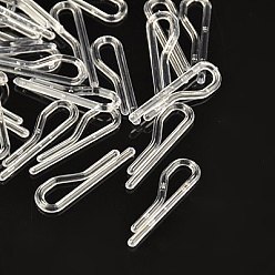 Clear Plastic Clips, Clear, 36x11x3mm