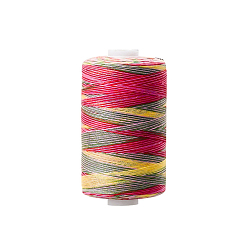 Разноцветный Полиэстер швейных ниток, для ручного и машинного шитья, сегмент окрашенный, вышивка, красочный, 0.4 мм, 1000 двор / рулон.