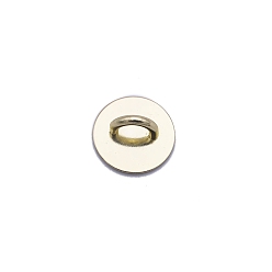 Light Gold Плоская круглая подставка для мобильного телефона из цинкового сплава, подножка с кольцом для пальцев, золотой свет, 2.3 см