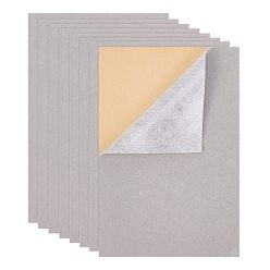 Светло-серый Стекающая ткань, полиэстер, самоклеящаяся ткань, прямоугольные, светло-серый, 29.5x20x0.07 см, 20шт / комплект