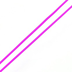 Темно-Розовый Корейская кристалл упругой нити, стрейч браслет, круглый шнурок, темно-розовыми, 0.8 мм, около 38.27 ярдов (35 м) / рулон