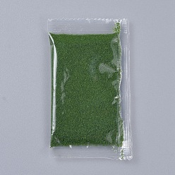 Темно-Зеленый Декоративная пудра из мха, для террариумов, шпатлевка из эпоксидной смолы своими руками, темно-зеленый, мешок упаковки: 99x58x7 мм