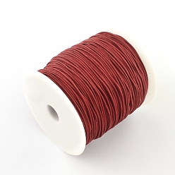 Dark Red Nylon Thread, Dark Red, 1mm, about 153.1 yards(140m)/roll