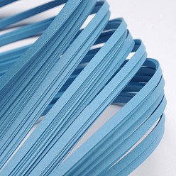 Light Sky Blue Quilling Paper Strips, Light Sky Blue, 390x3mm, about 120strips/bag
