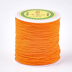 DarkOrange Нейлоновая нить, оранжевые, 1.5 мм, около 120.29 ярдов (110 м) / рулон