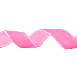 Hot Pink 5/8 inch Single Face Velvet Ribbon, Hot Pink, 5/8 inch(15.9mm), about 25yards/roll(22.86m/roll)