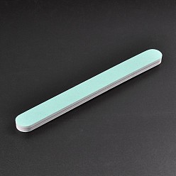 (52) Непрозрачная лаванда Прямоугольник пластиковых серебро полировки палки, разноцветные, 17.8x1.8x0.8 см