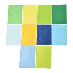Mixed Color Colorful Tissue Paper, Gift Wrapping Paper, Rectangle, Mixed Color, 210x140mm, 100pcs/bag