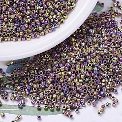 (DB0541) Spectrum Gold(Palladium Plated AB) MIYUKI Delica Beads, Cylinder, Japanese Seed Beads, 11/0, (DB0541) Spectrum Gold(Palladium Plated AB), 1.3x1.6mm, Hole: 0.8mm, about 10000pcs/bag, 50g/bag