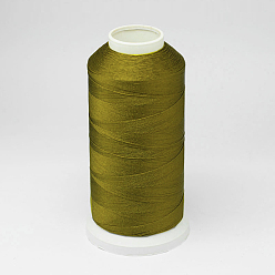 Olive Fil de nylon, pour la fabrication de glands, olive, 0.3mm, environ 1093.61 yards (1000m)/rouleau