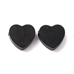 Gunmetal Ion Plating(IP) 304 Stainless Steel Beads, Heart, Gunmetal, 8.5x9x3mm, Hole: 1.8mm